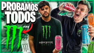 BEBIENDO TODOS los MONSTER ULTRA con ENERGUIA1994 🔋😱 Es TAN MALO Como Dicen 🤔 [upl. by Arriaet]