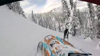 Stock 2018 Polaris AXYS PRO RMK 800  Epic Ride With Keith Curtis [upl. by Annaej]