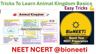 Animal Kingdom Tricks NEET NCERT Biology Basis Of Classification in 10 Minutes [upl. by Aceber]