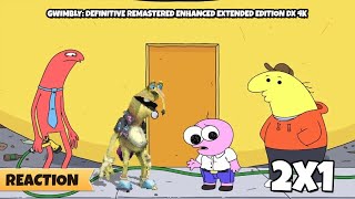 Smiling Friends  S02E01  Gwimbly Definitive Remastered Enhanced Extended Edition DX 4K  REACTION [upl. by Yerocaj]