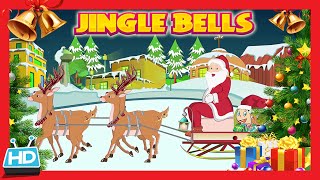 JINGLE BELLS JINGLE BELLS jingle all the way with Lyrics [upl. by Onifled]