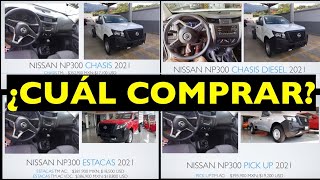 NISSAN NP300 2021 CHASIS ESTACAS amp PICK UP ¿Qué versión elegir [upl. by Ariamat618]