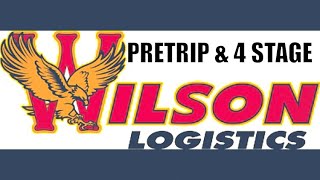 WILSON LOGISTICS TRUCKING PROGRAM PRE TRIP amp 4 STAGE wilsonlogistics truck trucking truckers [upl. by Htbazile]