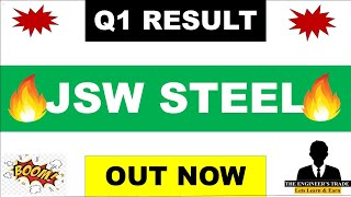 Jsw Steel Q1 Results 2024  Jsw Steel results today  jsw Steel share news today  jsw Steel [upl. by Oshinski299]