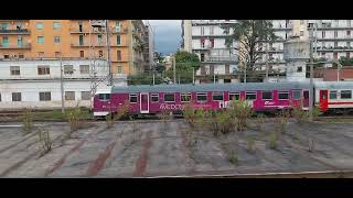 Intercity Roma TerminiReggio Calabria Centrale in arrivo alla stazione di Battipaglia [upl. by Estren]