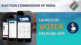 Voter Helpline Mobile App of Election Commission of India [upl. by Ycnaf]