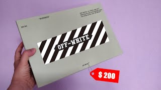 OffWhite  Хайповые кеды за 200 или деньги на ветер  Обзор размеры примерка [upl. by Akenit]