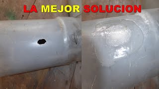 Como solucionar o reparar AGUJEROS de TUBERIAS de tubos PVC de una manera SEGURA [upl. by Paddie]