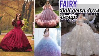 Latest fairy tale ball gown frock 2023New barbie doll dresses designs [upl. by Odrarej]