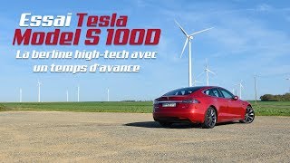 Essai Tesla Model S 100D  la meilleure voiture électrique en 2018 [upl. by Merrile]