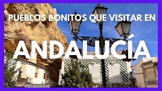 PUEBLOS bonitos de ANDALUCÍA Guía ESPAÑA [upl. by Rehpinnej560]