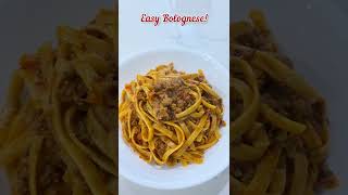 Quick and Easy Bolognese with out cheese Recipe YouTubeshorts youtubeshorts [upl. by Diantha]