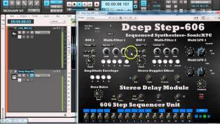 Deep Step606 VSTi Mini Tutorial 1SonicXTC [upl. by Almeeta287]