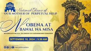 Baclaran Church Miyerkules ng Ika24 Linggo sa Karaniwang Panahon [upl. by Kaufmann]