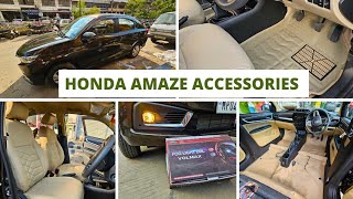 Honda Amaze Accessories 🔥 [upl. by Carla]