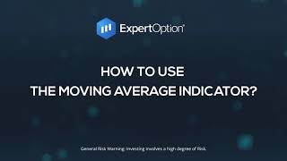 ExpertOption Tutorials how to use the moving average indicator [upl. by Aivatco]