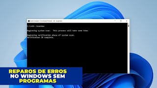 Corrigir Erros no Windows pelo CMD [upl. by Ruenhcs]