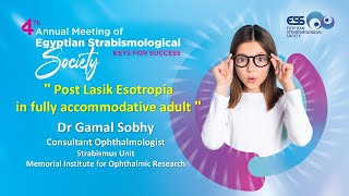 Post Lasik Esotropia in fully accommodative adults [upl. by Enitnelav]