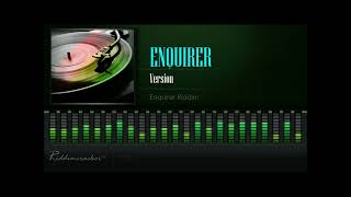 Enquirer Riddim  Mix DJ King Justice [upl. by Burd]