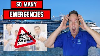 CRUISE SHIP CHAOS 5 Medical Emergencies in 11 Days [upl. by Danita]