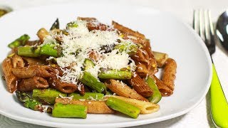 PENNE mit geröstetem SPARGEL und Balsamicobutter [upl. by Terrie]