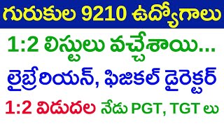 🚨గురుకుల 12 లిస్ట్ లు వచ్చేశాయి  Gurukula 12 lists out now  Gurukula Results Released [upl. by Dwight]