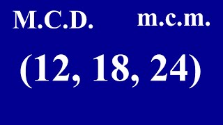 Mínimo Común Múltiplo de expresiones algebraicas [upl. by Milstone648]