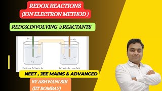 Difficult problems on redox involving 3 reactants  REDOX REACTION CLASS 11 CHEMISTRY [upl. by Damiano]