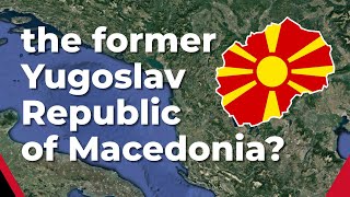 Macedonia Naming Controversy Explained [upl. by Etezzil]