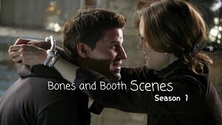 Bones amp Booth scenes season 1 1080p mostly logoless [upl. by Marguerite]