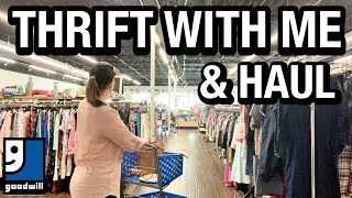 THRIFTING GOODWILL AND THRIFT HAUL  THRIFT SHOPPING HOME DECOR [upl. by Aratihc]