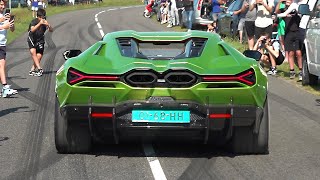 Supercars Accelerating Revuelto Novitec F12 NLargo S 992 GT3 RS Soul R8 V10 Capristo Aventador [upl. by Moyers]