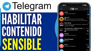 Como Habilitar Contenido Sensible en Telegram Actualizar 2024 [upl. by Tiedeman743]