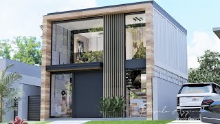 High Ceiling  Shipping Container House [upl. by Nnaoj909]