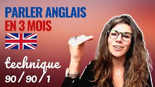 Parler ANGLAIS en 3 Mois Méthode 90901 pour parler anglais en 90 jours ou une autre langue [upl. by Lamdin]