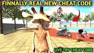 FINALLY NEW UPADATE AA GAYA  REAL NEW ALL CHEAT CODE  INDIAN BIKE DRIVING 3D LIVE [upl. by Asilram]