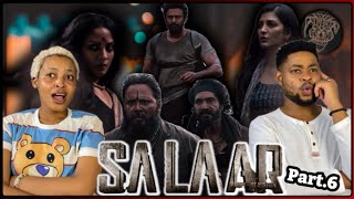 SALAAR Full Movie REACTION  Part 6  Prabhas  Prithviraj Sukumaran  Shruti Haasan [upl. by Haodnanehs]