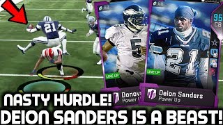 DEION SANDERS IS A PLAYMAKER DONOVAN MCNABB Madden 19 Ultimate Team [upl. by Pontus]