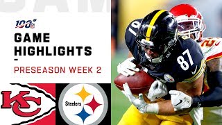 Chiefs vs Steelers Preseason Week 2 Highlights  NFL 2019 [upl. by Jean424]