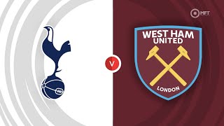 Spurs vs West Ham  Will We Get Hammered or Not premierleague [upl. by Wobniar]