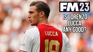 Is Lorenzo Lucca Any Good fm23 [upl. by Ettari]