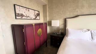 Cherry Blossom viewing Room review of Salamander Hotel Washington DC [upl. by Vassell]