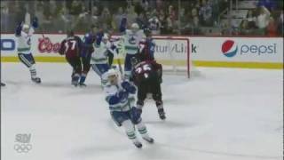 Bieksa Saves a Goal Then Scores One [upl. by Egas]