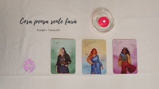 🗡🥤🐢 Cosa Pensa Sente Farà 🔮 Scegli i tarocchi [upl. by Aerdnu]