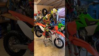 65cc Dirt Bike Cold Start [upl. by Christmann]