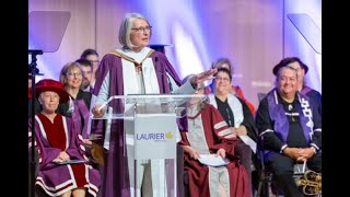 Louise Penny receiving honorary doctorate from Laurier University [upl. by Ashley697]