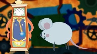 Hickory Dickory Dock  Nursery Rhyme with Lyrics [upl. by Euqinot846]