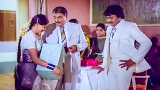 Chiranjeevi Vijayashanthi Gollapudi Maruthi Rao Superhit Family Drama Full HD Part 7 [upl. by Gombosi]