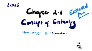 Bond Dissociation Energy vs Enthalpy of Atomisation  Chapter 21 extended  SK025  AMNClan [upl. by Tnahsin]