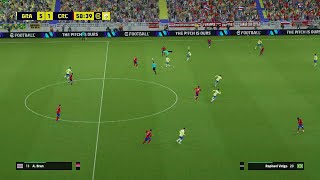 Matheus Cunha fantastic finish PES 24 [upl. by Burns]